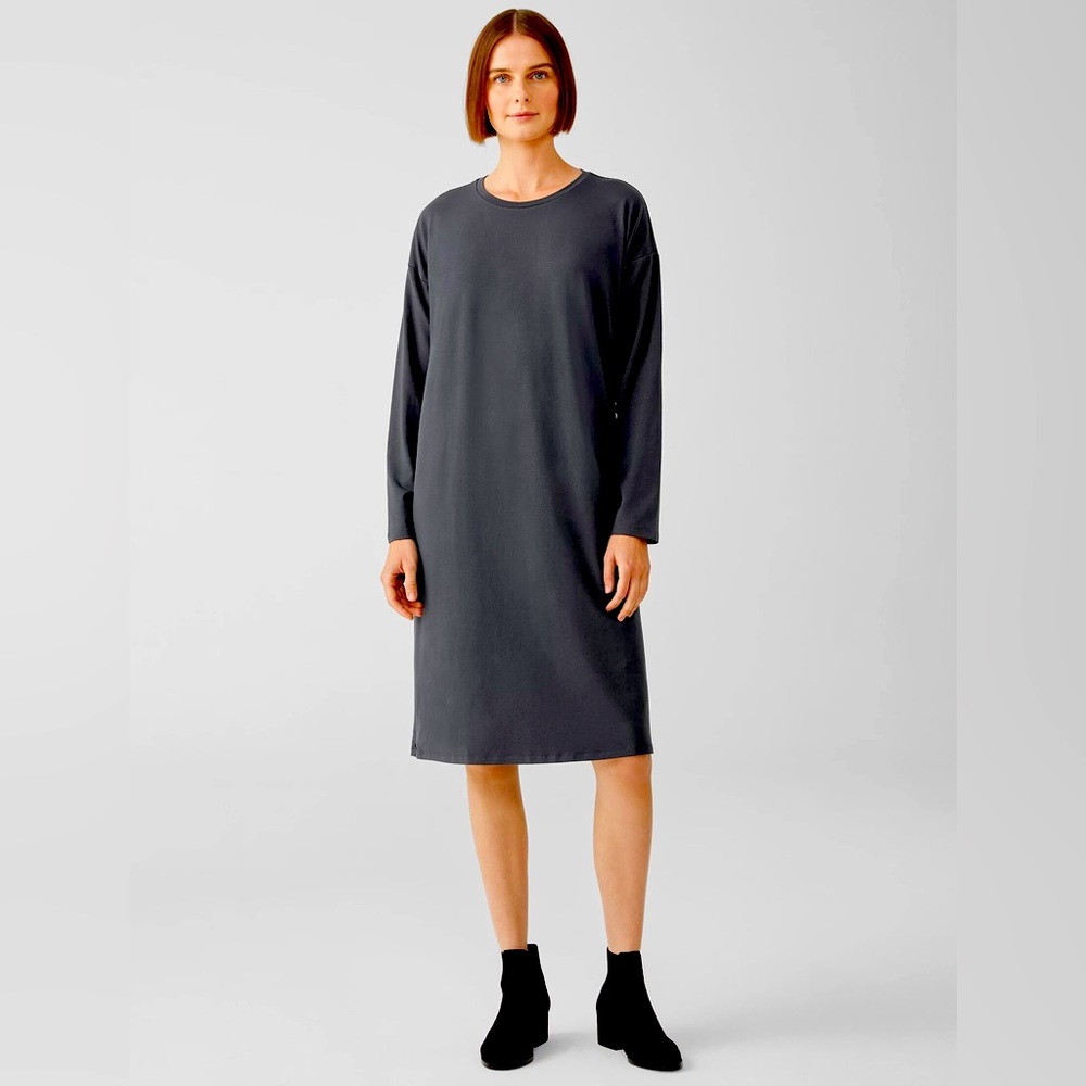 NWT Eileen Fisher knit crew neck drees size medium